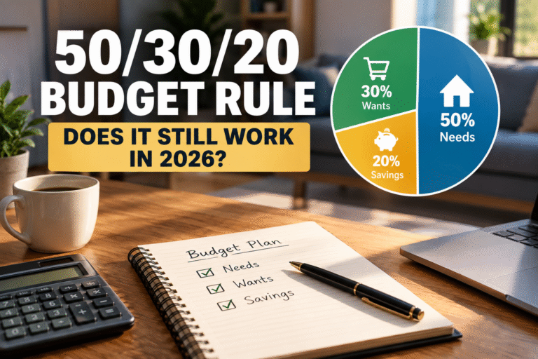 50/30/20 budget rule explained for 2026