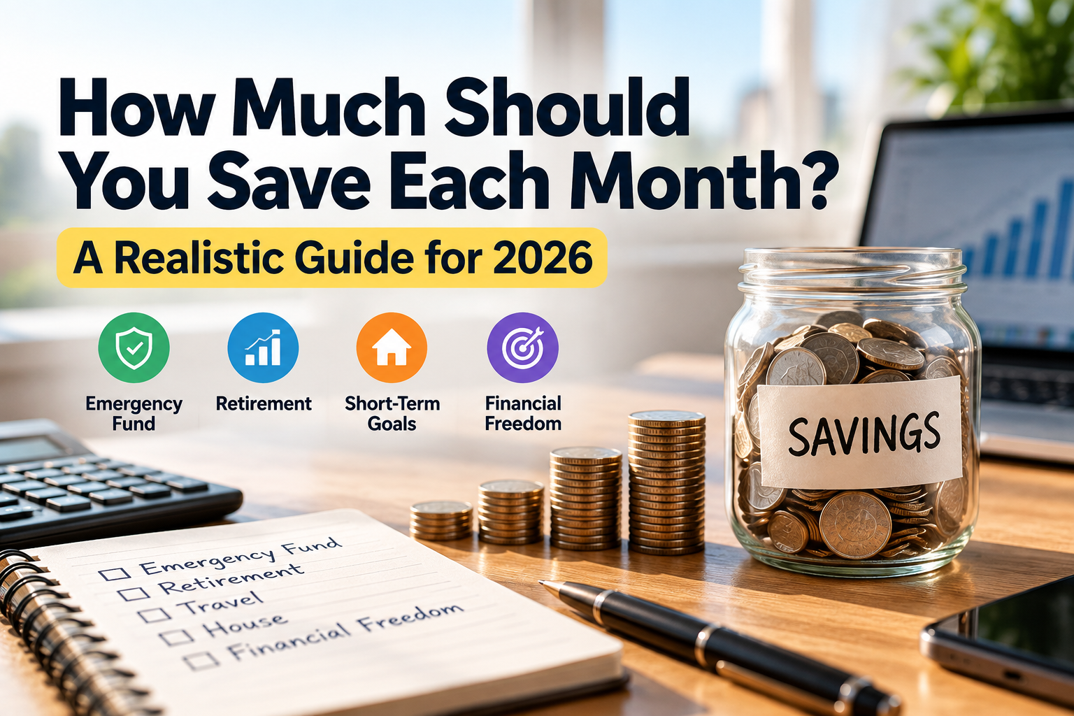 How much should you save each month – monthly savings guide