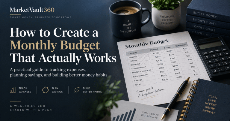 How to Create a Monthly Budget That Actually Works